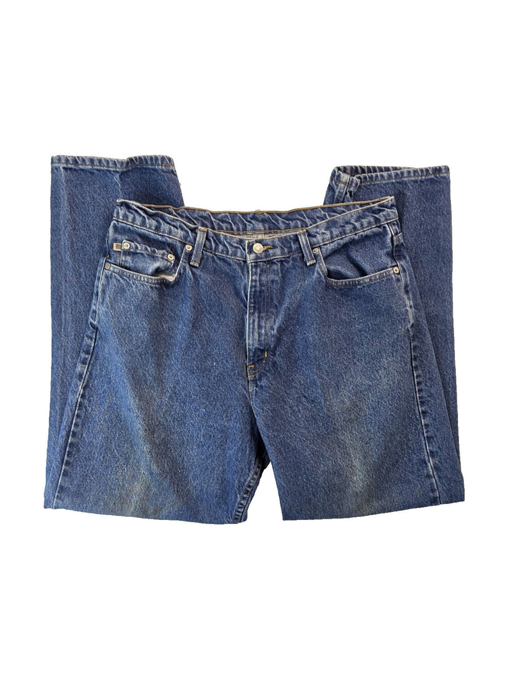 Polo Jeans Company Ralph Lauren Vintage Y2K Relaxed Blue Denim Jeans Mens 36x30